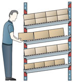 Drawing of how span track works.