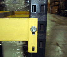 t-bolt selective pallet rack