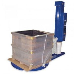 Stretch wrapping machines