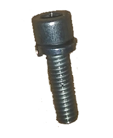 Image of an allen screw used to tighten the pallet jack pins.