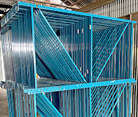 Teardrop uprights 48 x 96