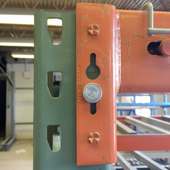 		Safety J-Locks for Pallet Rack Beams 