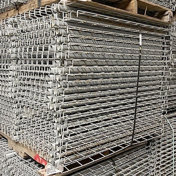 48” x 52” Used Wire Deck - Drop In - Standard Full Step