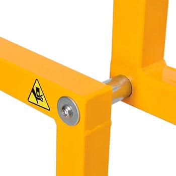 Mezzanine Safety Pivot Gate - Knockdown Mezzanine Safety Pivot Gate - Knockdown