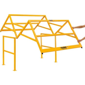 Mezzanine Safety Pivot Gate - Knockdown Mezzanine Safety Pivot Gate - Knockdown