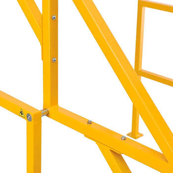 Mezzanine Safety Pivot Gate - Knockdown Mezzanine Safety Pivot Gate - Knockdown