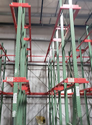 Drive-in pallet rack system