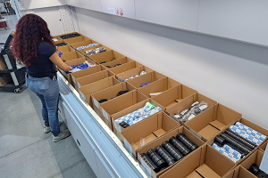 Modula vertical lift module which is a type of ASRS system