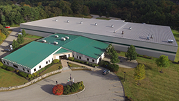 Overhead picture of Modula US manufacturing facility