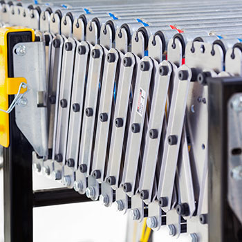 		Power Flex Conveyor, Full 1.5” Rollers 30"W x 600"L- Transportation Zones 