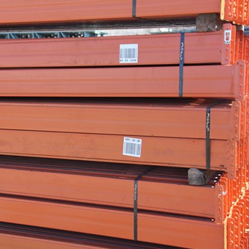 96” x 6 1/4” Used Teardrop Pallet Rack Beam- Old Style 96” x 6 1/4” Used Teardrop Pallet Rack Beam- Old Style