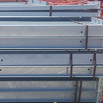 101” x 4” Teardrop Pallet Rack Beam- New Style 101” x 4” Teardrop Pallet Rack Beam- New Style