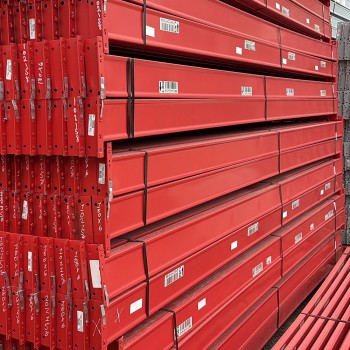 180” x 6” Used Teardrop Pallet Rack Beam- New Style 180” x 6” Used Teardrop Pallet Rack Beam- New Style