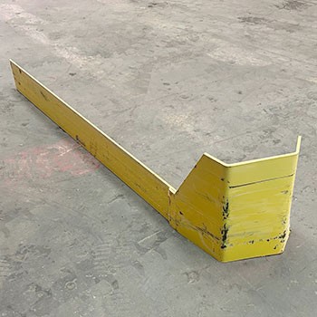 42” x 5” Used End of Aisle Guard- Left