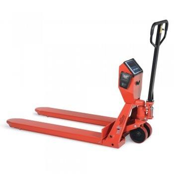 48” Long Forks - 27-1/2” Scale Pallet Trucks - Pallet Truck with Scale and Printer