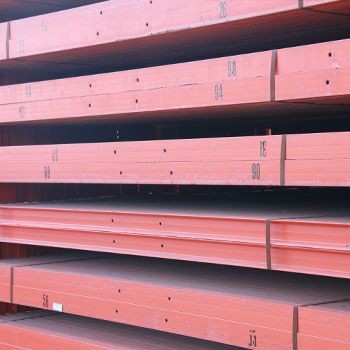 101 1/2” x 3” Used Structural Pallet Rack Beam