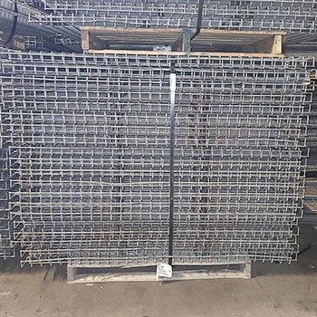 48” x 58” Used Wire Deck - Standard Full Step