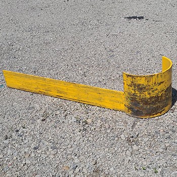 42” Used End of Aisle Guard- Left 42” Used End of Aisle Guard- Left