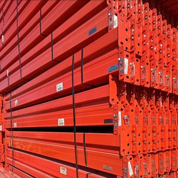 96” x 4” Used Teardrop Pallet Rack Beam- Old Style 96” x 4” Used Teardrop Pallet Rack Beam- Old Style