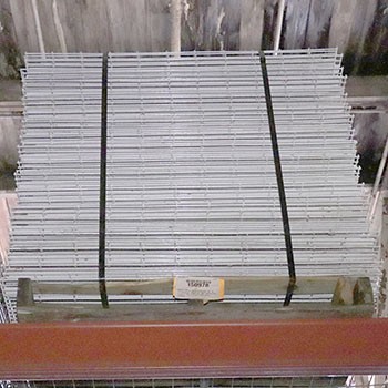 48” x 46” Used Wire Deck - Drop In - 1 5/8” Step