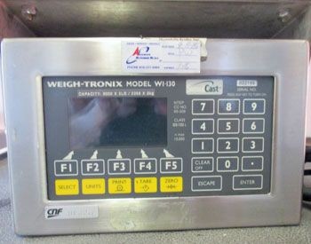 Reconditioned Forklift Scale with Digital Display