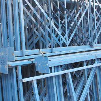 50” x 168” Used Structural Pallet Rack Upright