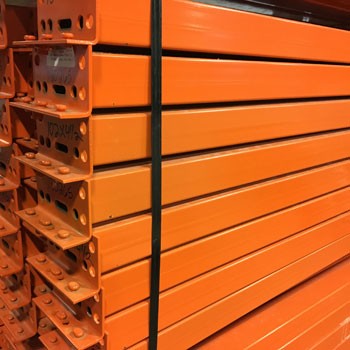 102” x 4 1/2” Teardrop Pallet Rack Beam- New Style 102” x 4 1/2” Teardrop Pallet Rack Beam- New Style