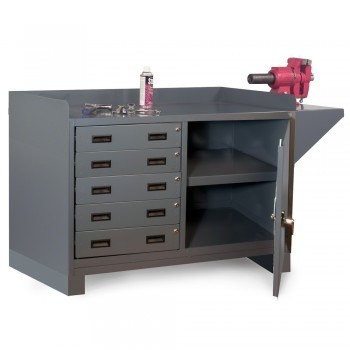 Cabinet-Style Workbench - Five-Drawer Cabinet