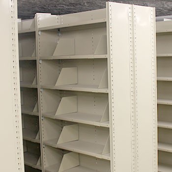 12” x 42” x 170” Used Closed Shelving Starter- 10 Shelf