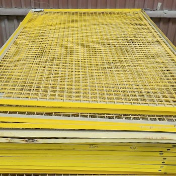 96” x 60” Used Security Cage Panel