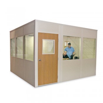 12x8’ Versa-King Modular 4-Wall Office