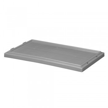 Lid for Stack and Nest Tote Boxes - Fits Tote Boxes 44190, 44228 - Carton of 6