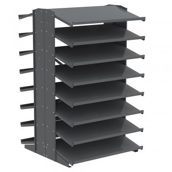 36-3/4 x39x60-1/4” Pick Rack - Double-Sided