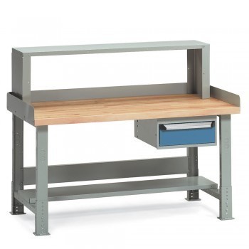 60x30” Premium-Quality Workbench - Hardwood Top