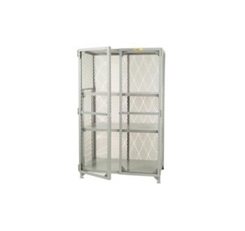 60x24x78” Storage Locker - With One Welded Shelf