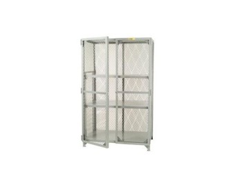 60x36x78” Storage Locker - With Two Welded Shelves