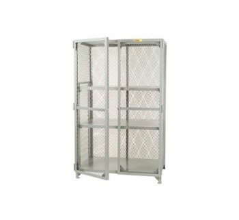 48x30x78” Storage Locker - With Two Welded Shelves