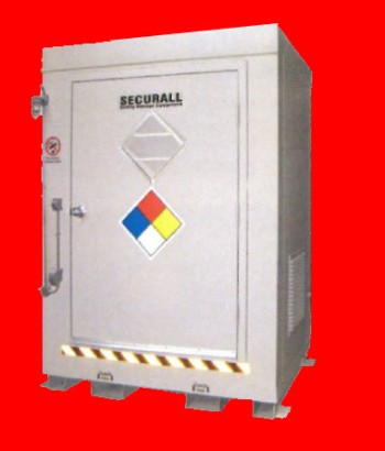 Agri-Chemical Storage Locker/Building 145 Cubic Feet- 4 Hour Fire Rating