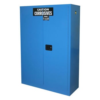 45 Gal. Acid & Corrosive Storage Cabinet, Standard 2-Door