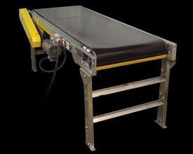 50’L Horizontal Slider Bed Belt Conveyor- 24” Belt Width