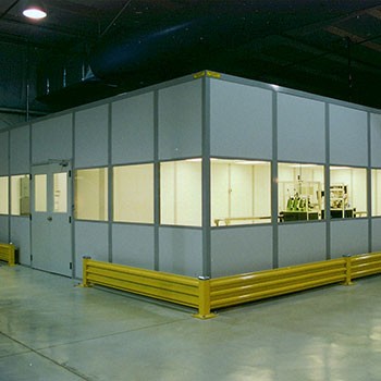 12’ x 8’ Modular Cleanroom - 2 HEPA Units - ISO 7