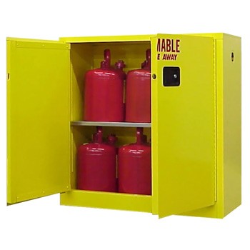 30 Gal. Flammable Storage Cabinet, Standard 2-Door