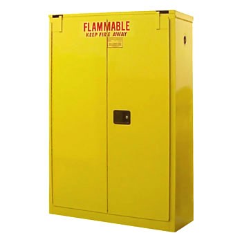 45 Gal. Flammable Storage Cabinet, Self-Latch Sliding Door