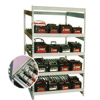 48” x 48” x 72” Rivet Shelving Battery Rack