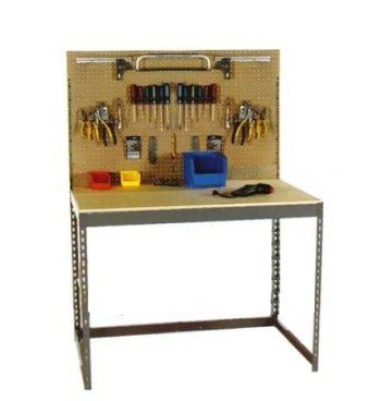 60” x 36” x 60” Work Table- No Decking