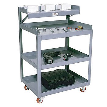 20” x 27” Tool Cart- 3.5 Shelves