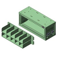 Weapons Rack : (10) Bins for Optics/NVG Weapons Rack : (10) Bins for Optics/NVG