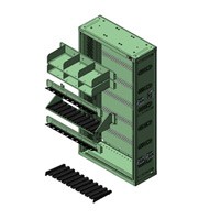 Weapons Rack : (20) M4s Weapons Rack : (20) M4s