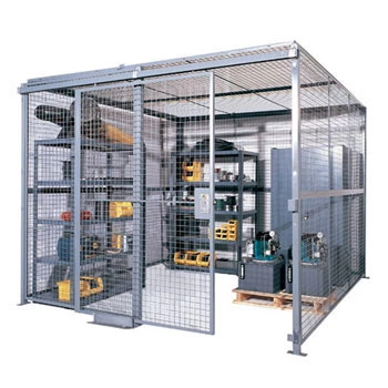 10’ x 10’ x 8’ Security Cage- 4 sides without roof
