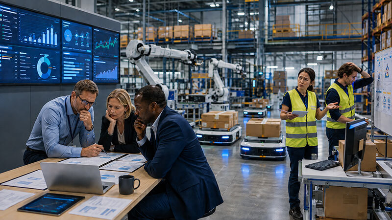 Warehouse workers grow frustrated from lack of automation training and leadership communication